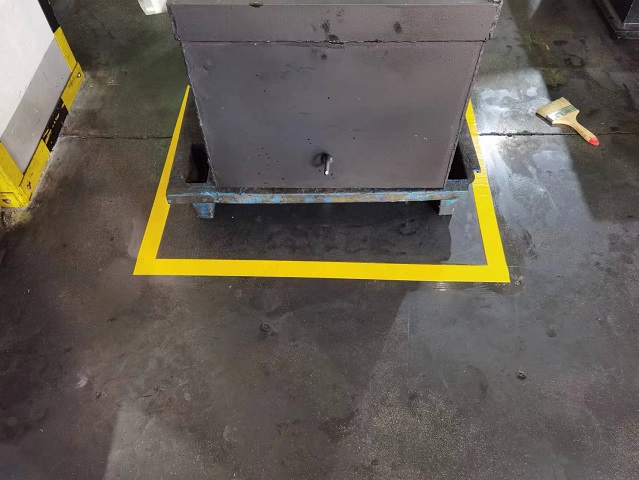 5s工作台区域标线