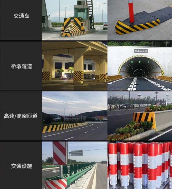铝背基反光膜使用场景